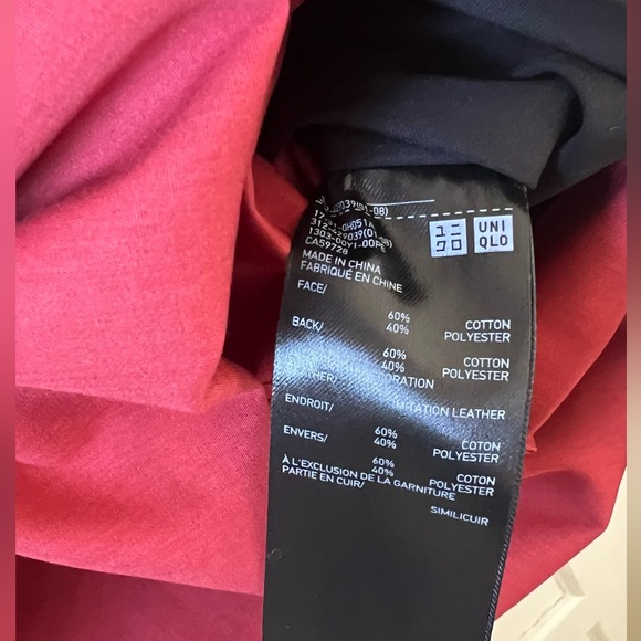 JW Anderson X Uniqlo Windproof Reversible Hooded Coat - Picture 3 of 6